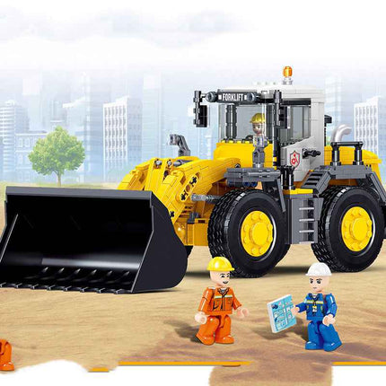 Creative Blocks Construction Kids' Puzzle Toy Smart Boy Age 6+ Brain Builder Engineering Car