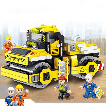 Creative Blocks Construction Kids' Puzzle Toy Smart Boy Age 6+ Brain Builder Engineering Car