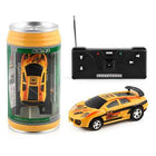 Tiny Soda Can Mini Wireless Toy Car Micro Racer 4 Channels
