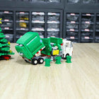 Eco-Friendly Cleanup Truck Construction Blocks Learning Play Set