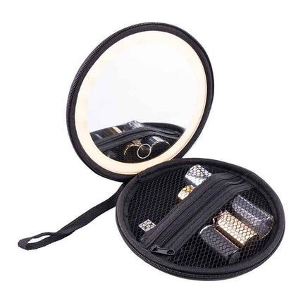 Big Circular Pouch Dark