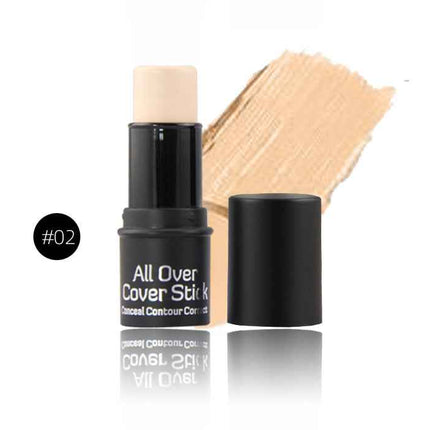 Tri-Shade Hydrating Concealer Balm for Blemishes Spots and Under Eye Circles