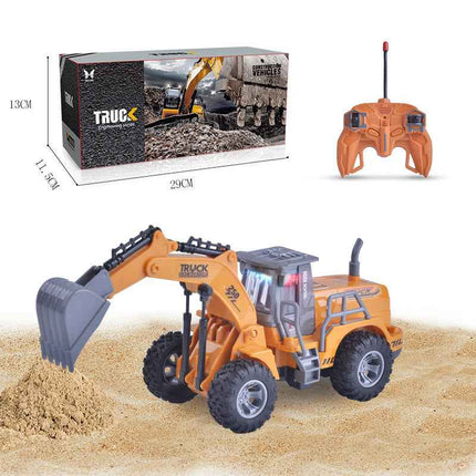 Wireless Remote Operated Engineering Car Toy