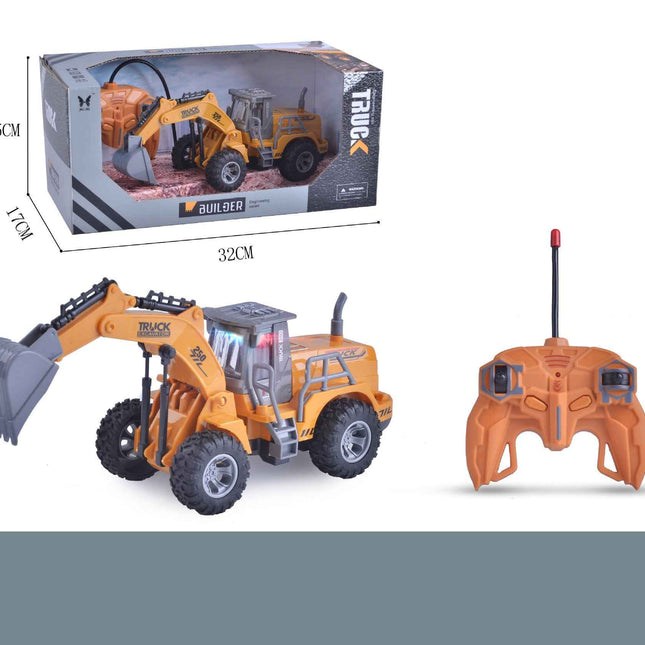 Wireless Remote Operated Engineering Car Toy