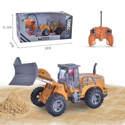 Wireless Remote Operated Engineering Car Toy