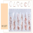 Metal Twisted Tube Circular Hollow Gold Silver Stud Fastener Clip