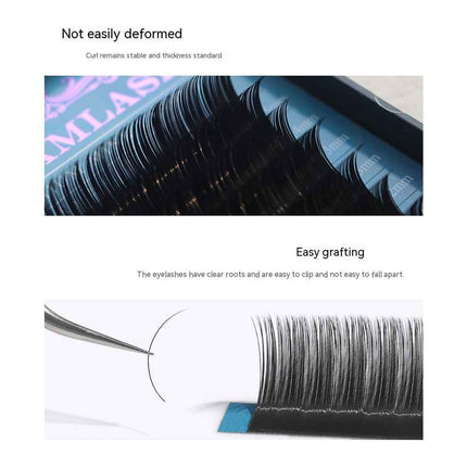 16-Piece Mixed Set Individual Circular Lash Extensions