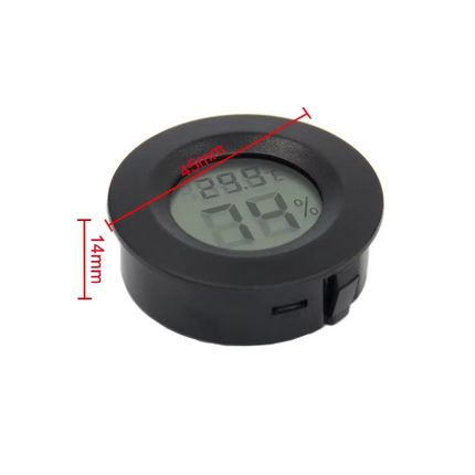 Outdoor sports thermometer, reptile electronic hygrometer, circular hygrometer, Camping equipment tool accessories, outdoor gadgets
