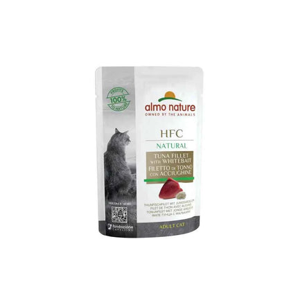 Almo Nature Cat HFC Natural Bustina 55 gr Tuna and Acciughine Fillet