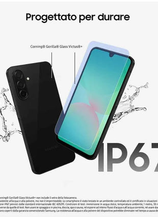 Samsung Galaxy A26 5G 6 + 128GB Black | 120Hz Super AMOLED Screen + 50MP Camera with OIS | 5000mAh Battery and Android 15