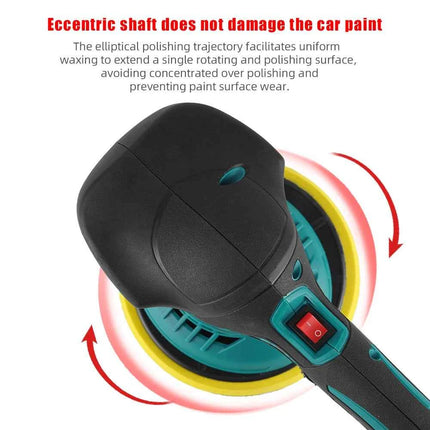 OWJHE 7000RPM Cordless Car Polisher 6 Gears Electric Polisher Auto Car Polishing Waxing Machine For Makita 18V Battery