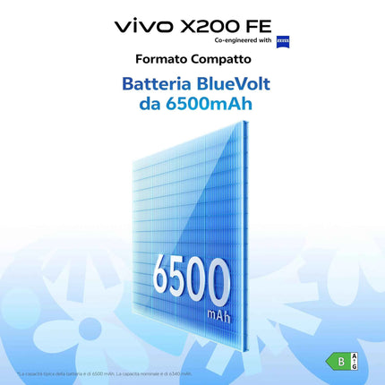 Vivo X200FE 5G, ZEISS Cameraphone 50MP Telephoto Lens, Display 6.31 "Master Color Display,12 + 12GB RAM, 512GB ROM, Dimensity 9300 +, IP68 + IP69, Battery 6500mAh, 90W FlashCharge, NFC