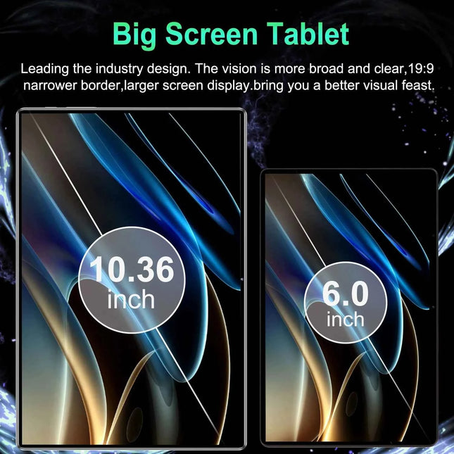 2025 5g Global ultimo tablet Android 13 da 10,36 pollici Pad 16GB + 1TB 12000mAh 10core 16MP 32MP WIFI Type-C per studiare Tablet Android