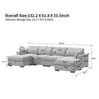 Gray/4 seats + 2 foot rest / GERMANY