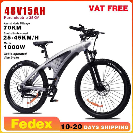 HX Q5 e bikes 2000W Electric bicycles Adults Electric Bike 2000W 48V 20AH 27.5Inch Electric Bicycle City E Bikes Mountain E bike