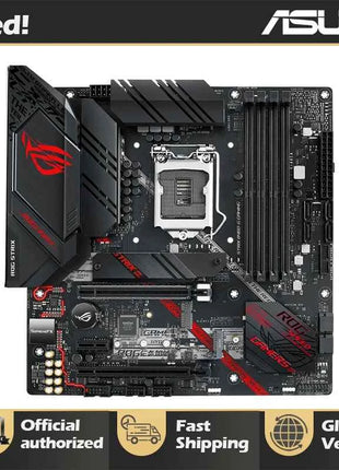ASUS ROG STRIX B460-G GAMING motherboard Socket 1200 supports 10th Gen Core, Pentium Gold and Celeron CPU processors