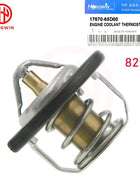 Genuino n. 17670-65D00 Termostato del liquido di raffreddamento del motore di alta qualità per Suzuki Jimny Grand Vitara SX4 WagonR 1767065 D00 17670-77E00