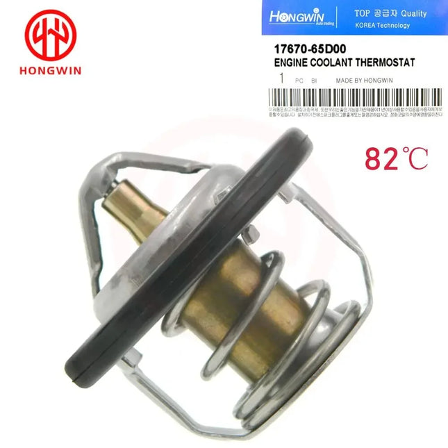 Genuino n. 17670-65D00 Termostato del liquido di raffreddamento del motore di alta qualità per Suzuki Jimny Grand Vitara SX4 WagonR 1767065 D00 17670-77E00