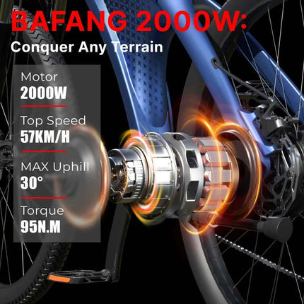 HX Q5 e bikes 2000W Electric bicycles Adults Electric Bike 2000W 48V 20AH 27.5Inch Electric Bicycle City E Bikes Mountain E bike