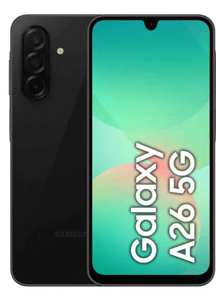 Samsung Galaxy A26 5G 6 + 128GB Black | 120Hz Super AMOLED Screen + 50MP Camera with OIS | 5000mAh Battery and Android 15