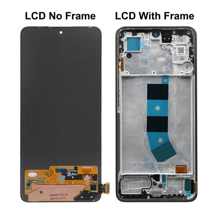 Testato AMOLED Nota 13 4G Display Con Cornice Per Xiaomi Redmi Nota 13 4G LCD 23129RAA4G Display Touch Screen Digitizer Assembly
