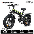 DEEPOWER 2000W Electric Bike 48V 25Ah 20