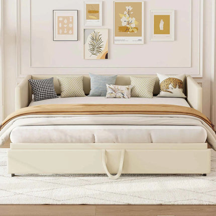 Rosahqnda Folding Sofa, 90/180*200 cm, pull-out sofa, sofa, upholstered bed, with slatted, multi-function bed, velvet fabric