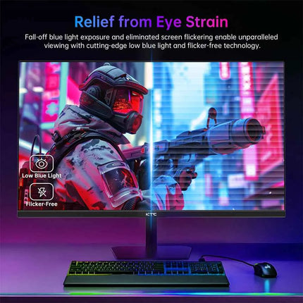 KTC H24F8 Gaming Monitor, 23.8 inch 1920*1080 16:9 Fast IPS Screen, 190Hz Refresh Rate, 1ms Response Time, HDR10, 135% sRGB