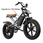 JANSNO X50 Adults Electric Bike 750/250W 48V17AH Removable battery Fat Tire 20