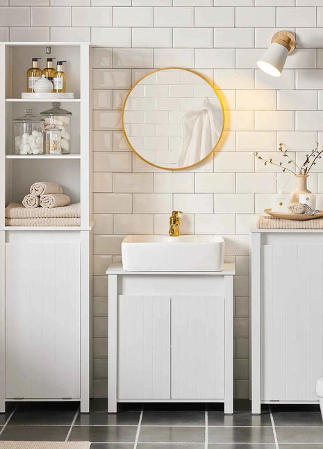 SoBuy BZR101-W washbasin under wardrobe Vanity under wardrobe bathroom wardrobe vanity bathroom wardrobe under wardrobe bathroom furniture