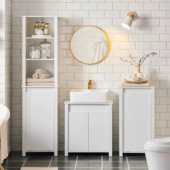 SoBuy BZR101-W washbasin under wardrobe Vanity under wardrobe bathroom wardrobe vanity bathroom wardrobe under wardrobe bathroom furniture