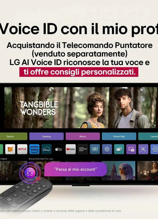 LG UHD 65 ", 4K Smart TV, 65UA73006LA, UA73 Series 2024, α7 Gen8 Processor, HDR10 Pro, FILMMAKER Mode, Game Optimizer, Wi-Fi, webOS 25, Alexa, bluetooth 5.1, 3 HDMI, 2 USB [Energy Efficiency Class F]