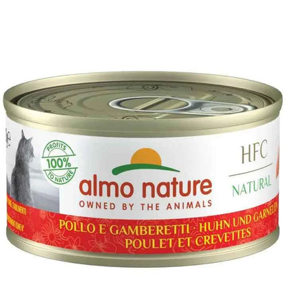 Almo Nature Cat HFC Natural Lactin 70gr Chicken and Shrimp