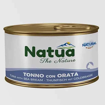 Natua Natural Wale Cat in Brodo 85gr Tuna with Goam