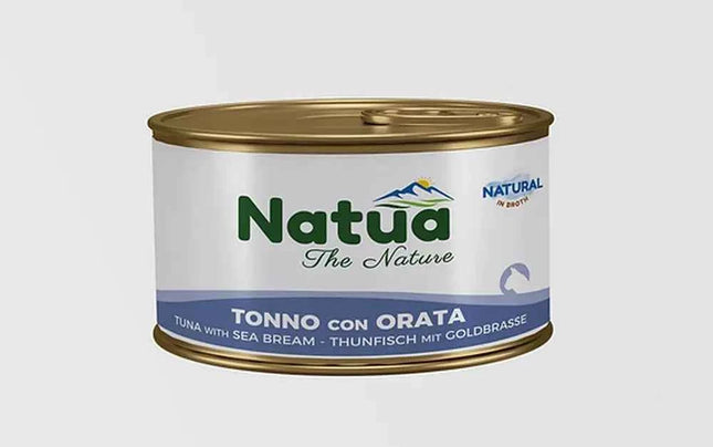 Natua Natural Wale Cat in Brodo 85gr Tuna with Goam