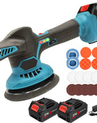 Cordless Car Polisher 6 Gears Adjustable Auto Electric Waxing Sanding Sealing Glaze Polishing Power Tool For Makita 21V Battery