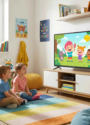 LED TV Kiano SlimTV 32 HD Ready HDMI USB PVR recorder HD picture