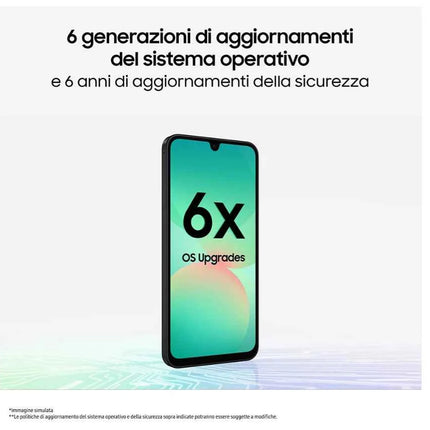 Samsung Galaxy A26 5G 6 + 128GB Black | 120Hz Super AMOLED Screen + 50MP Camera with OIS | 5000mAh Battery and Android 15