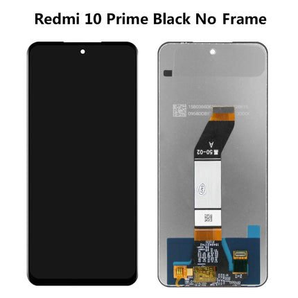 Sostituzione del gruppo digitalizzatore touch screen display LCD da 6,5 '' per Xiaomi Redmi 10 2022 21061119AG con cornice