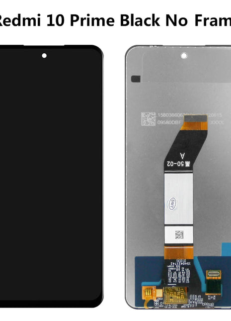 Sostituzione del gruppo digitalizzatore touch screen display LCD da 6,5 '' per Xiaomi Redmi 10 2022 21061119AG con cornice