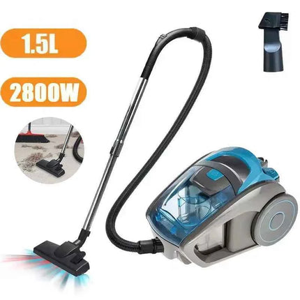2800W Portable Vacuum Cleaner 15000PA Suction Household Multi-functional Dust Removal Mite Dry and Wet Dual Vacuum Cleaner 220V