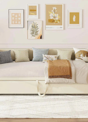 Rosahqnda Folding Sofa, 90/180*200 cm, pull-out sofa, sofa, upholstered bed, with slatted, multi-function bed, velvet fabric
