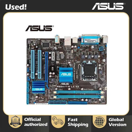 ASUS P5G41T-M-LX V2 Motherboard Intel G41 LGA 775 Micro ATX VGA DDR3 1333 8GB SATA2 IDE USB2.0