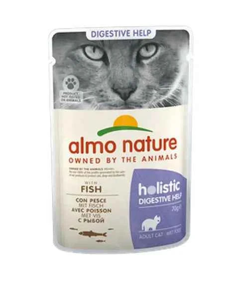Almo Nature Cat Functional Adult and Mature Digestive Help 70gr Fish