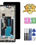 6.7'' P-OLED edge50Fusion Display For Motorola Moto Edge 50 Fusion LCD Display Touch Screen Digitizer Assembly With fingerprint