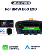 MEKEDE Android 14 Car Multimedia Player For BMW 3 Series E60 E61 E63 E64 5 Series E90 E91 E92 E93 CCC CIC DSP Carplay Auto Radio