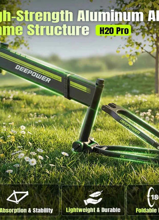 DEEPOWER H20Pro 2000W Electric Bike 48V 25Ah LG Battery Foldable 20 inch Fat Tire Ebike 55km/h Off-Road Adult E-Bicycle Hydraulic Brak Eelectric bicycle
