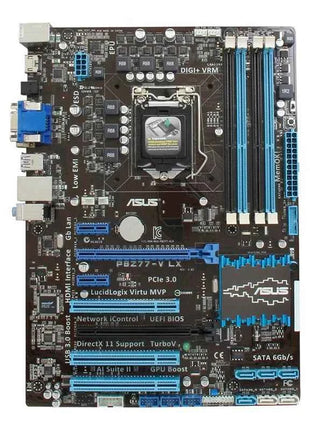 ASUS P8Z77-V LX LGA 1155 Intel Z77 HDMI SATA 6Gb/s USB 3.0 ATX Intel Motherboard