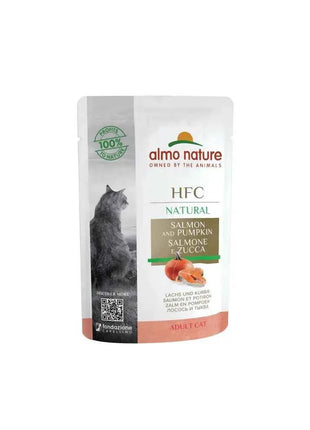 Almo Nature Cat HFC Natural Cat Envelope 55gr Salmon and Pumpkin