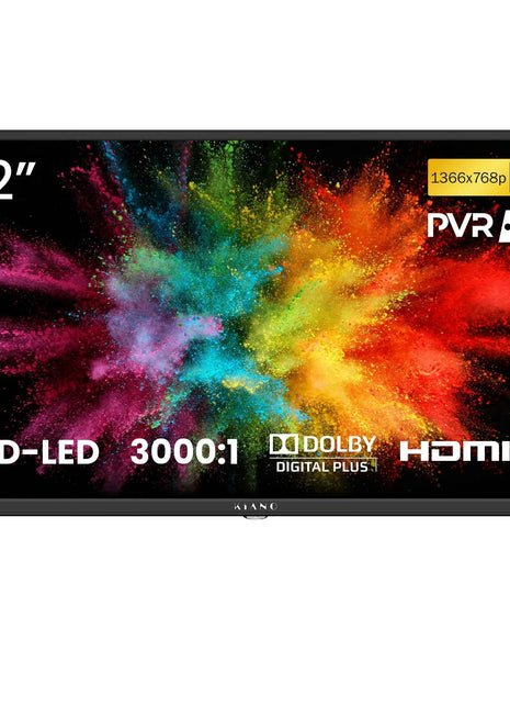 LED TV Kiano SlimTV 32 HD Ready HDMI USB PVR recorder HD picture